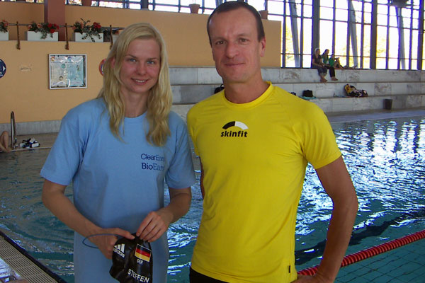Schwimmkurs mit Olympiasiegerin Britta Steffen